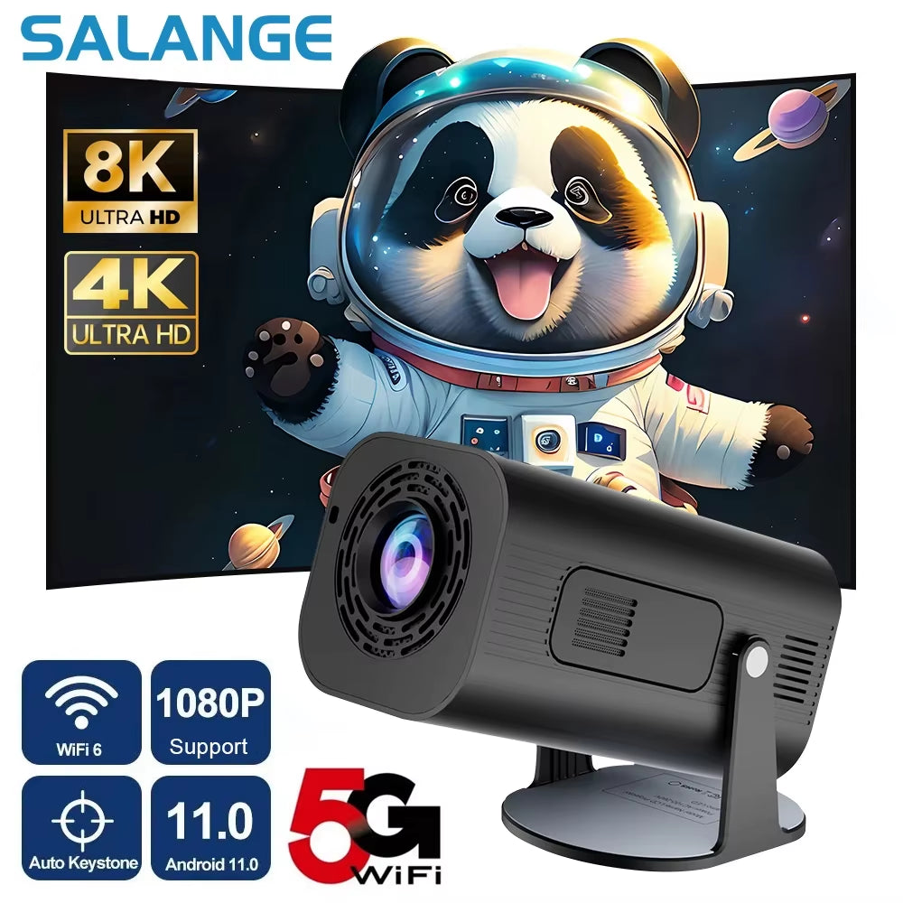 P330 Android 11 280 ANSI Projector 4K 8K Native 1080P Wifi6 BT5.0 Cinema Outdoor Portable Mini Projetor