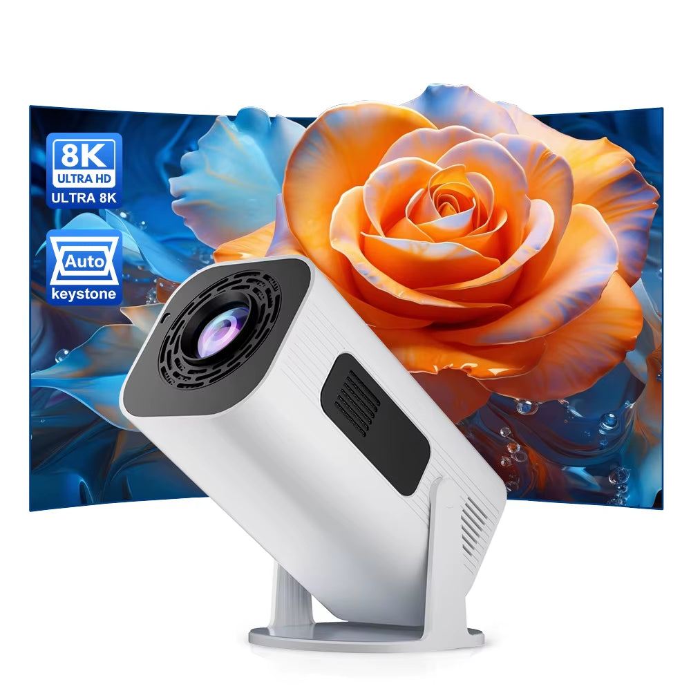 P330 Android 11 280 ANSI Projector 4K 8K Native 1080P Wifi6 BT5.0 Cinema Outdoor Portable Mini Projetor