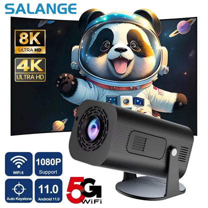 P330 Android 11 280 ANSI Projector 4K 8K Native 1080P Wifi6 BT5.0 Cinema Outdoor Portable Mini Projetor